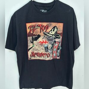 ZZ TOP Mescalero Graphic T-Shirt Size Large